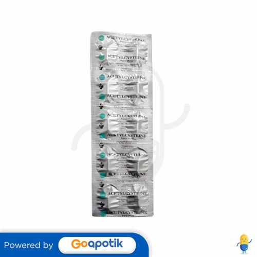 ACETYLCYSTEINE YARINDO 200 MG STRIP 10 KAPSUL