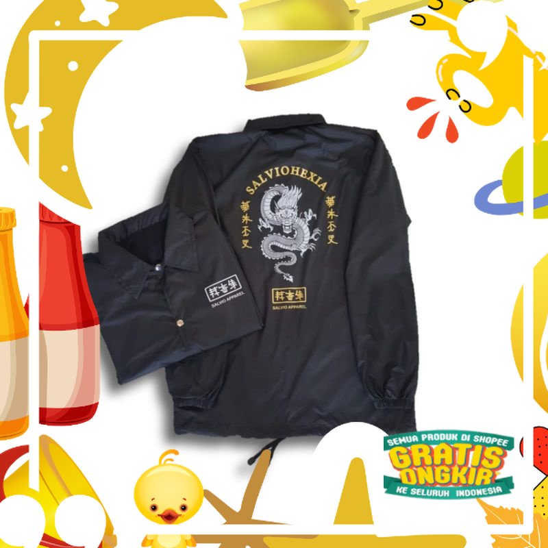 coach jaket /PRIA WANITA /JAKET COACH / JAKET WINDBREAKER / JAKET PARASUT PRIA -/ bahan enak