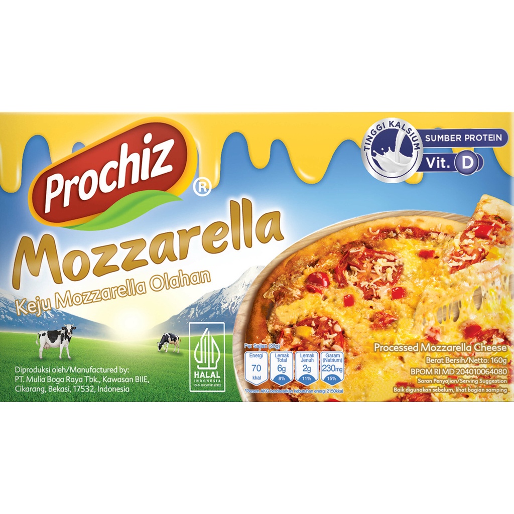

Prochiz Mozarella 160 Gr