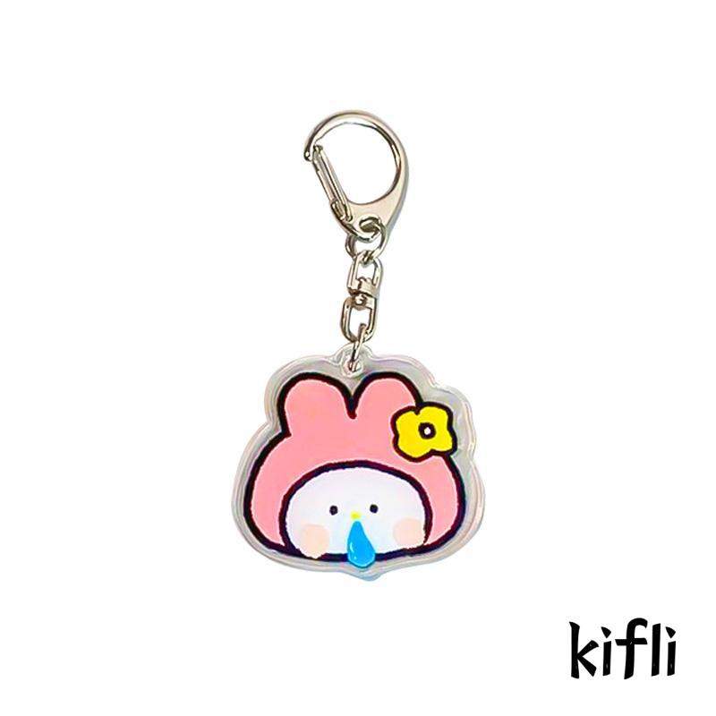 [KD] Kuromi Pochacco Melody Keychain Kitty Aksesoris Liontin Akrilik