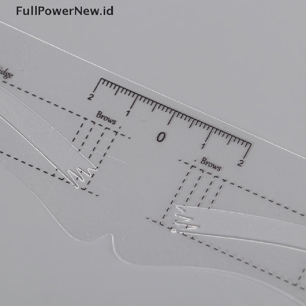 Power 12Pcs Stensil Pembentuk Alis Grooming Shaper Template Makeup Tool Kit ID