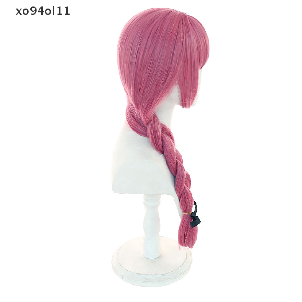 Xo 1Pc Wig Cosplay Hiroi Kikuri Anime Bocchi The Rock! Kepang Panjang 75cm Rose Pink OL