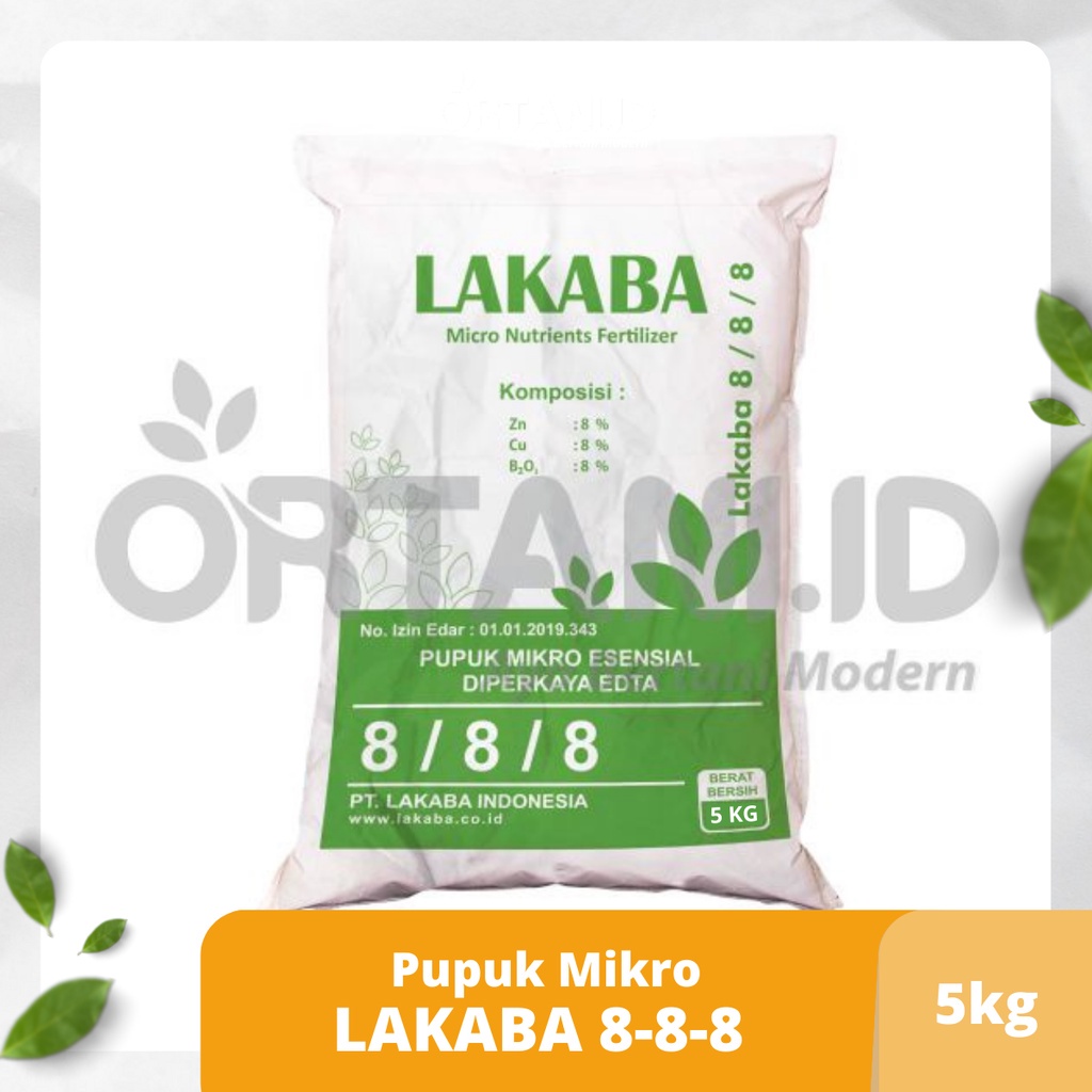 Pupuk Mikro LAKABA 8/8/8 (Zn-Cu-B2O3) 5 kg | | Pupuk Mikro Mix | Pupuk Boron | Pupuk Buah Bunga