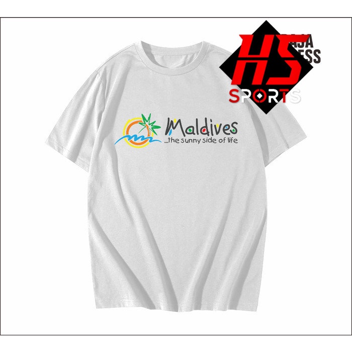 KAOS OLEH- OLEH MALDIVES - BAJU MALDIVES - SOUVENIR MALDIVES