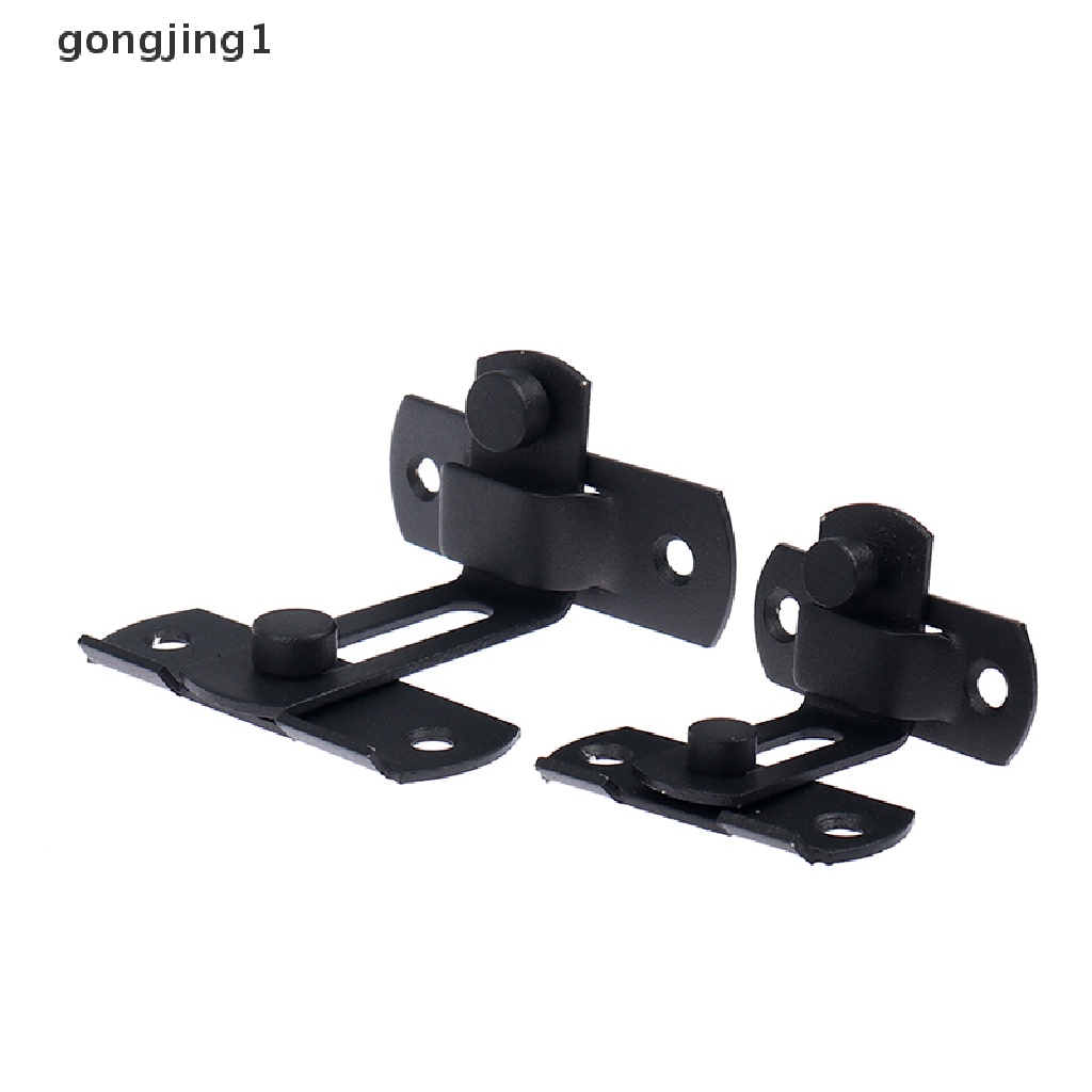 Ggg Pintu Gudang Baja Cor Hook Kait Kunci Dekorasi Sudut Kanan Sliding Door Buckle ID