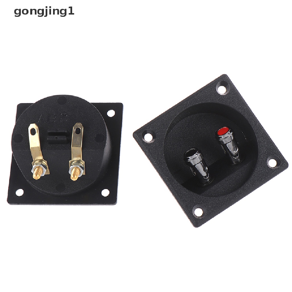 Ggg 1Pc 50mm Cup Bulat Subwoofer Plug Kotak Speaker Stereo Mobil Terminal Konektor ID