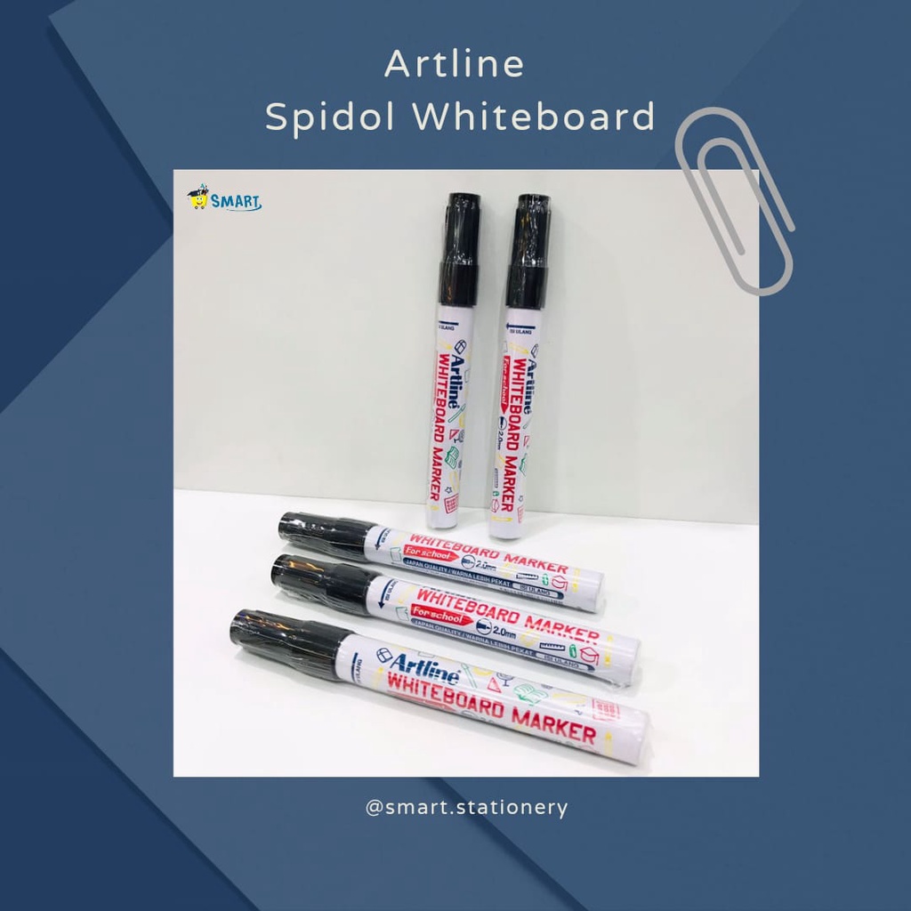 

ARTLINE SPIDOL WHITEBOARD BLACK 1PCS