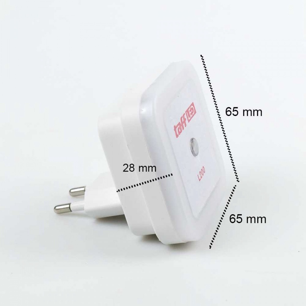 Lampu Kamar Tidur Hias LED Sensor Cahaya EU Plug TaffLED