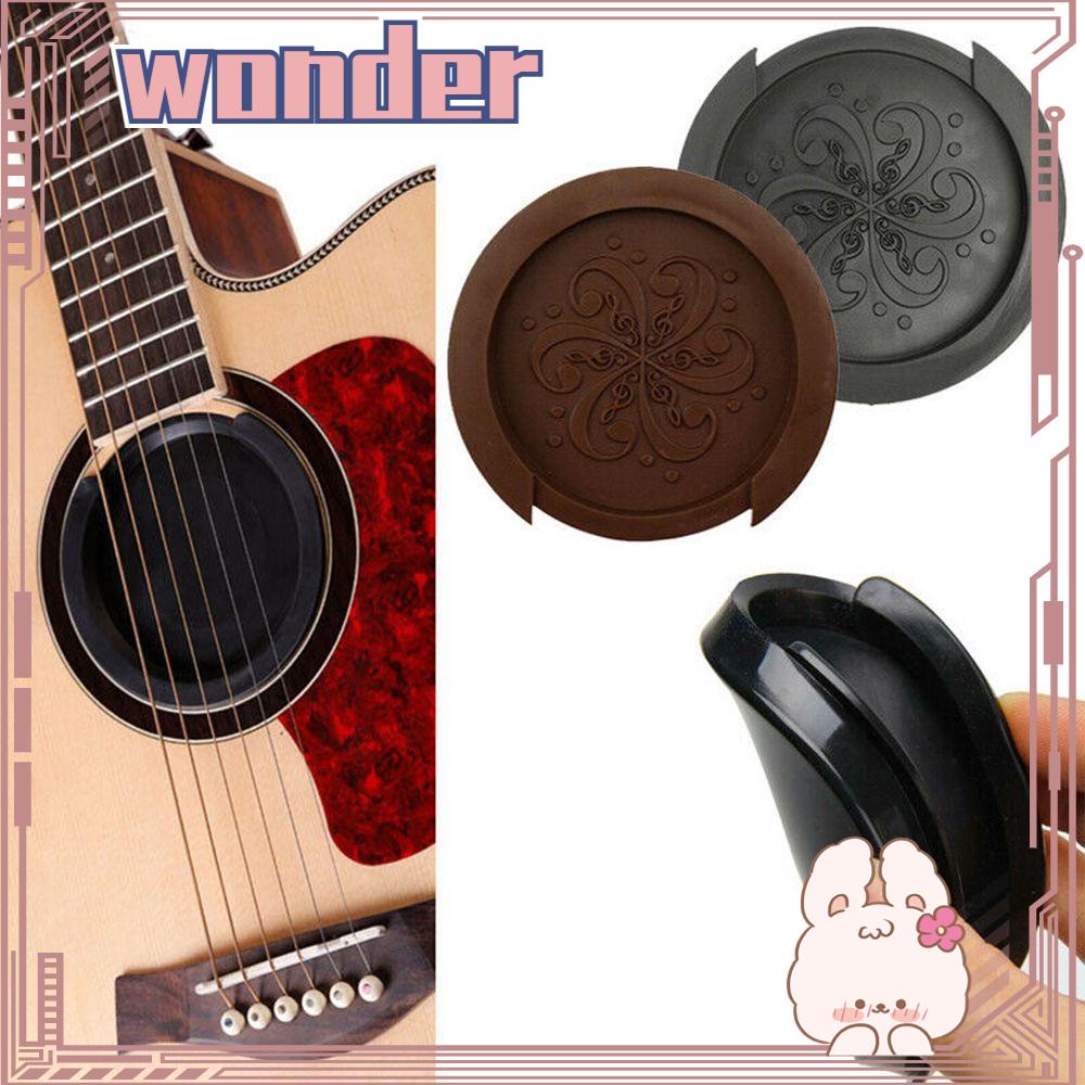 Wonder Soundhole Cover Assistant Silikon Alat Musik Akustik Aksesoris Gitar Buffer Block