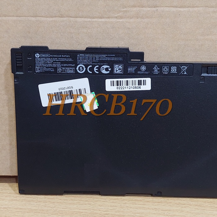 Baterai Laptop HP Elitebook 740 745 G1, 745 G2, 750 G1, 750 G2 CM03XL -HRCB