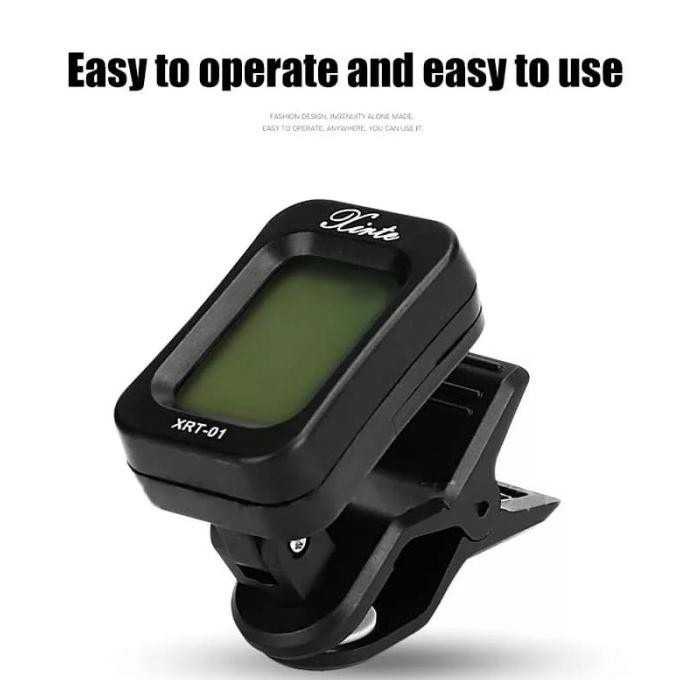 Kirte Tuner Gitar Digital Chromatic LCD Display - XRT-01 ( Al-Yusi )
