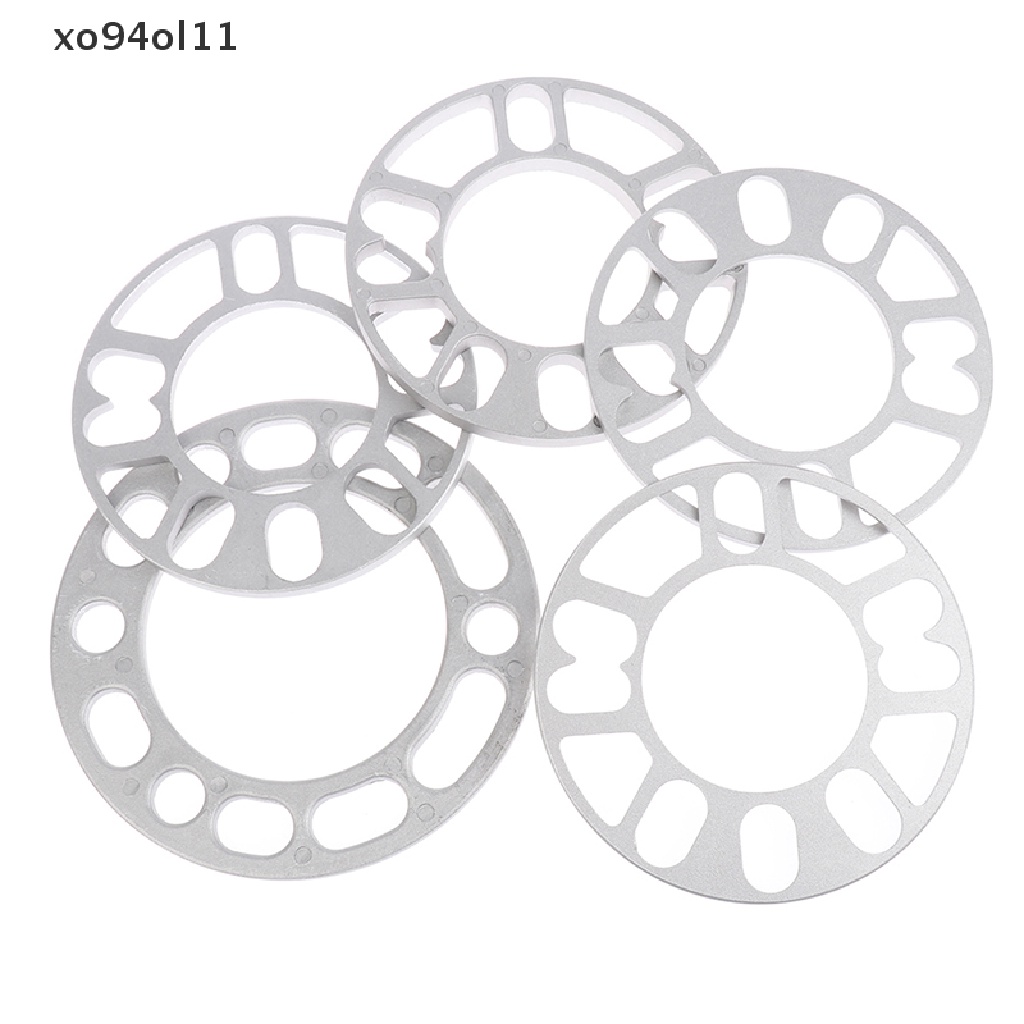 Xo 3 /5 /6 /8 /10mm Alloy Aluminium Mobil Roda Spacer Adaptor Shims Plat Aksesoris Mobil OL