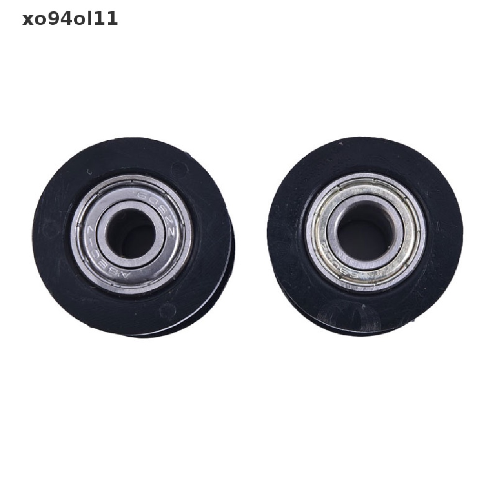 Xo 1pcs 8mm 10mm Rantai Roller Slider Tensioner Wheel Guide Pit Kotoran Sepeda Mini Moto OL