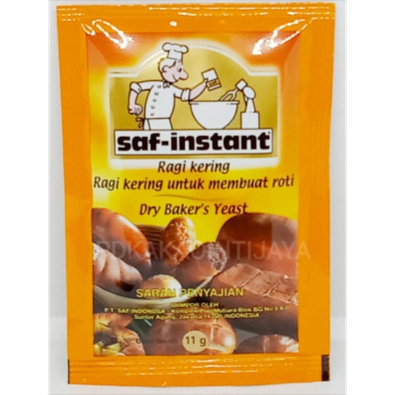 Ragi Saf instan / Saf Instant  Dry Yeast / Ragi kering 11gr x 5 sachet