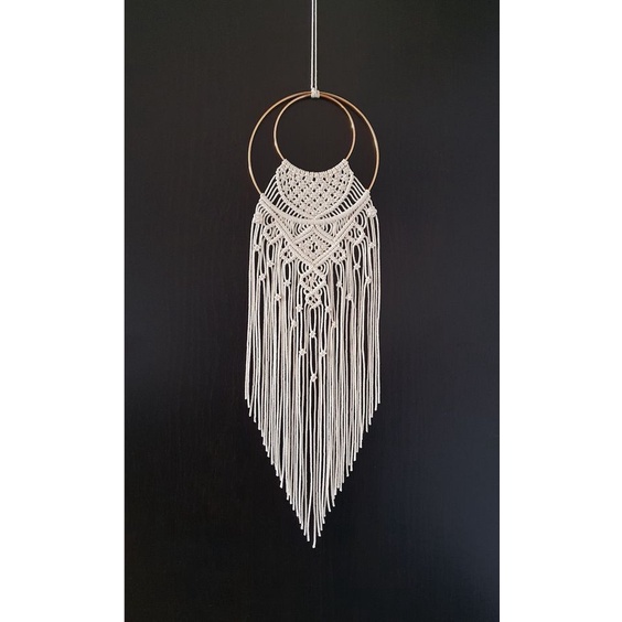 TERLARIS [READYSTOCK] macrame wall hanging/ macrame dreamcather/makrame hiasan dinding DRC02