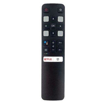 Remote TCL Android Smart TV 32A3 40A3 49A3 32A5 40A5 49A5 Pengganti Remot TCL RC802V A3 A5