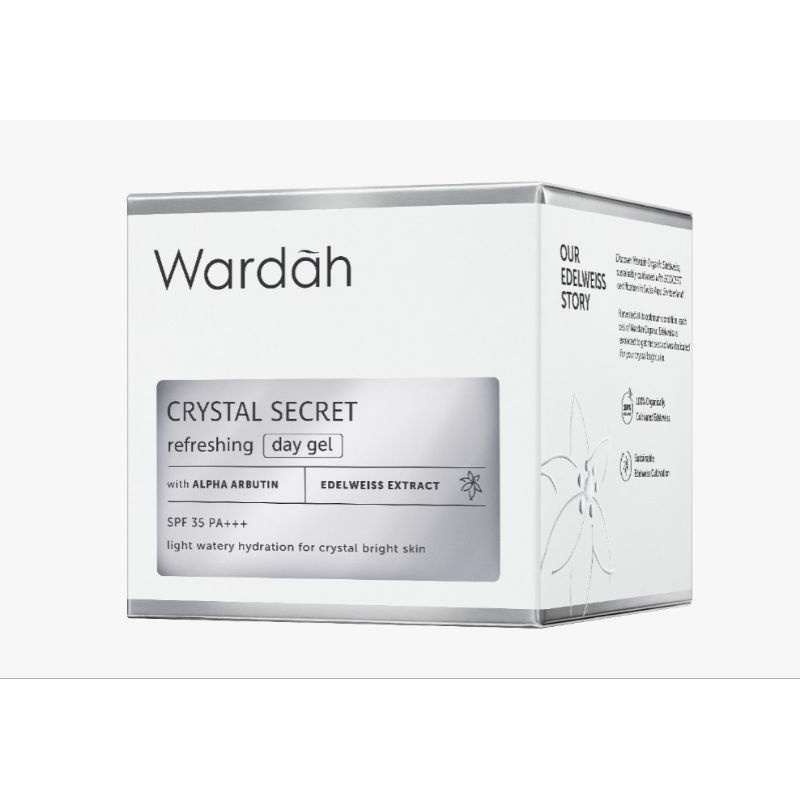 Wardah Crystal Secret Refreshing Day Gel