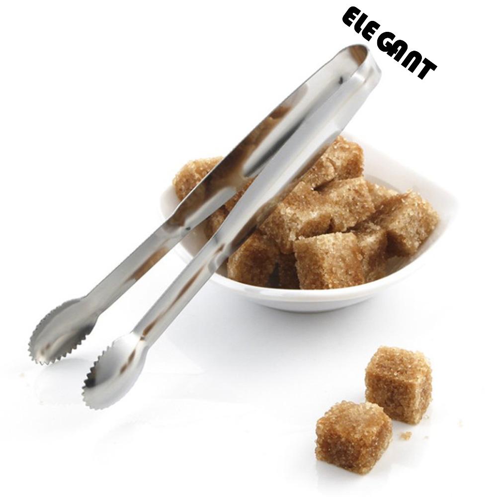 [Elegan] Penjepit Es Kecil Mini Teh Kopi Dessert Roti Aksesoris Dapur