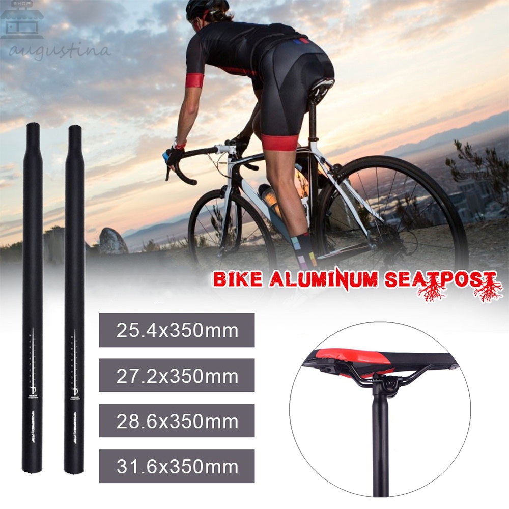 Agustina Kursi Sepeda Post Bike Suspensi Shock 30.8mm Gigi Tetap Sepeda Gunung Aluminium Alloy Kursi Post Tabung