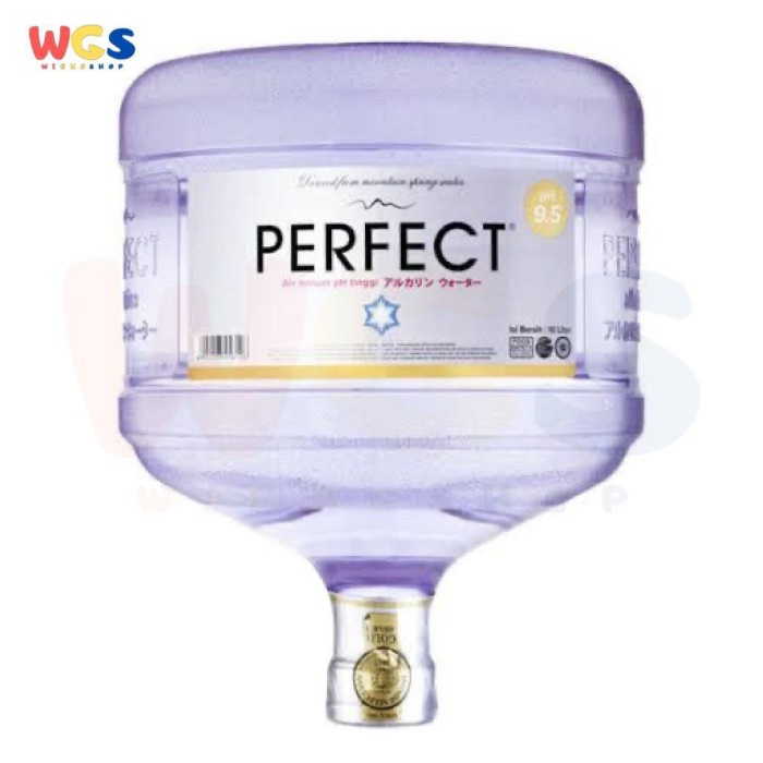 Perfect Alkaline Water pH 9.5 Galon 10 Liter