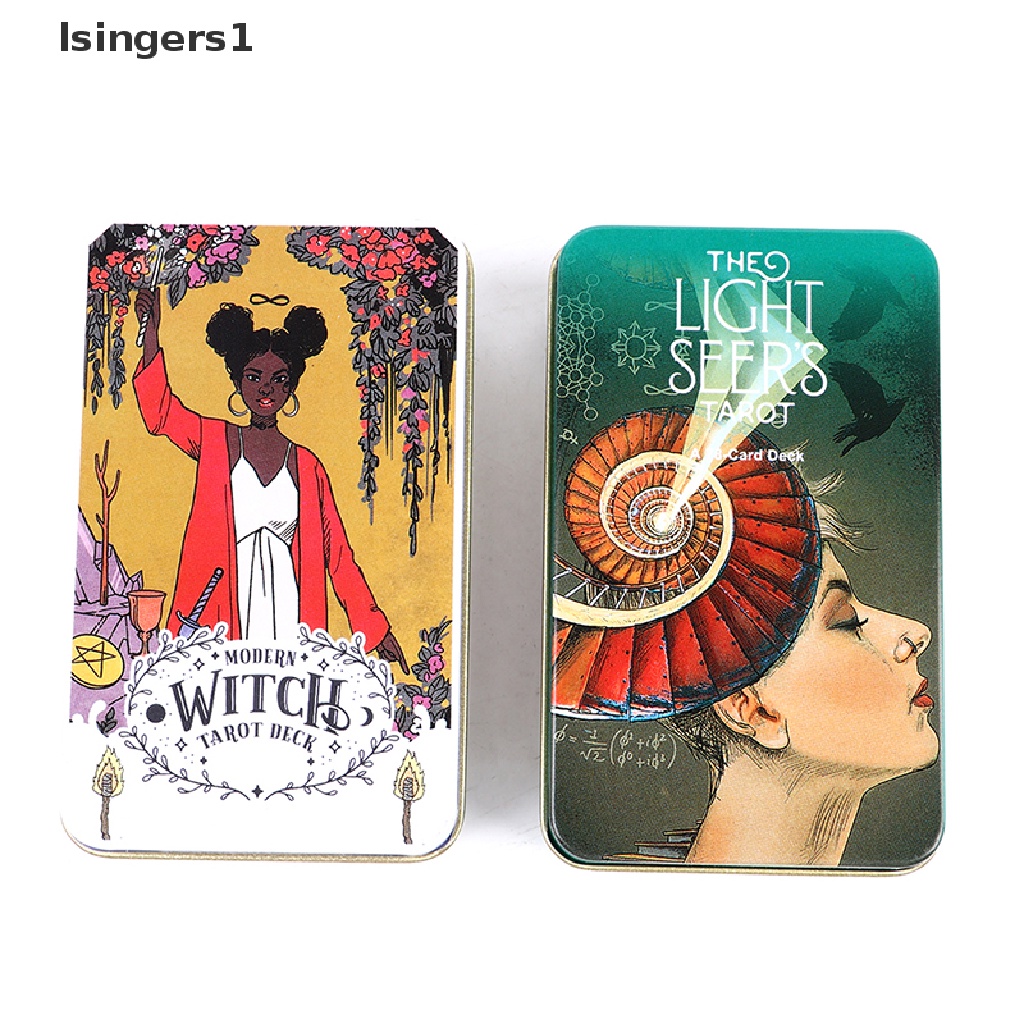 [lsingers1] Tarot Penyihir Modern 78kartu Deck Paperback Ramalan Game Butik Ajaib Misterius