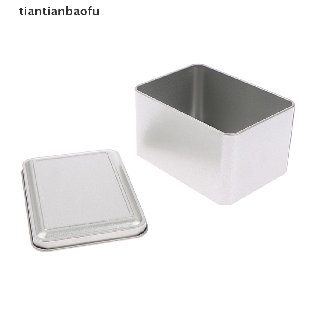 [tiantianbaofu] 110x80x65mm Tinplate Tarot Card Storage Box Koleksi Kartu Game Ramalan Butik