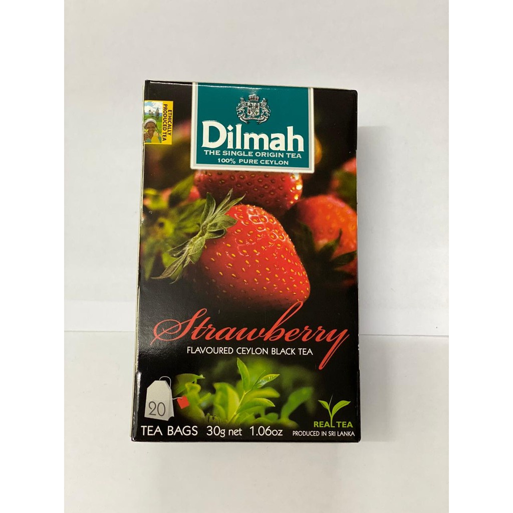 

DILMAH STRAWBERRY 30GRAM / TEH CELUP / TEH MURAH / ENGLISH TEA / JUAL TEH MURAH