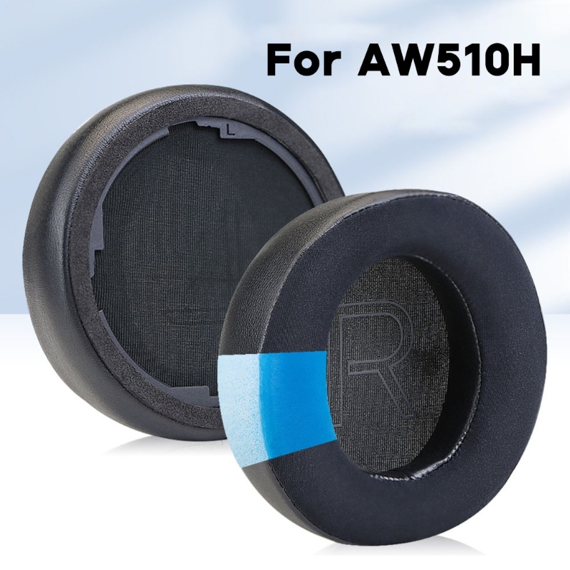 Cre Bantalan Telinga Pengganti Untuk AW510H Headphone Bernapas Earphone Lembut Bantal Pendingin Gel Earcups Headset Aksesoris