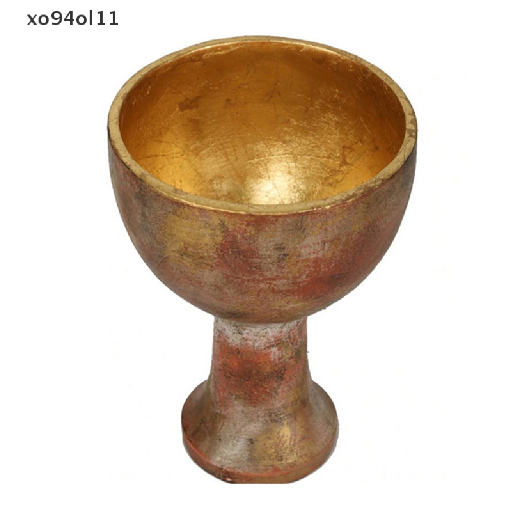 Xo Indiana Jones Holy Grail Cup Decor Kerajinan Resin Untuk Properti Bermain Peran Halloween OL