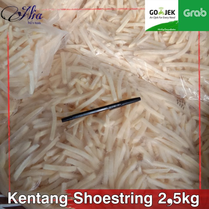

Kentang Polos 2.5 kg - 2000g, Shoestring