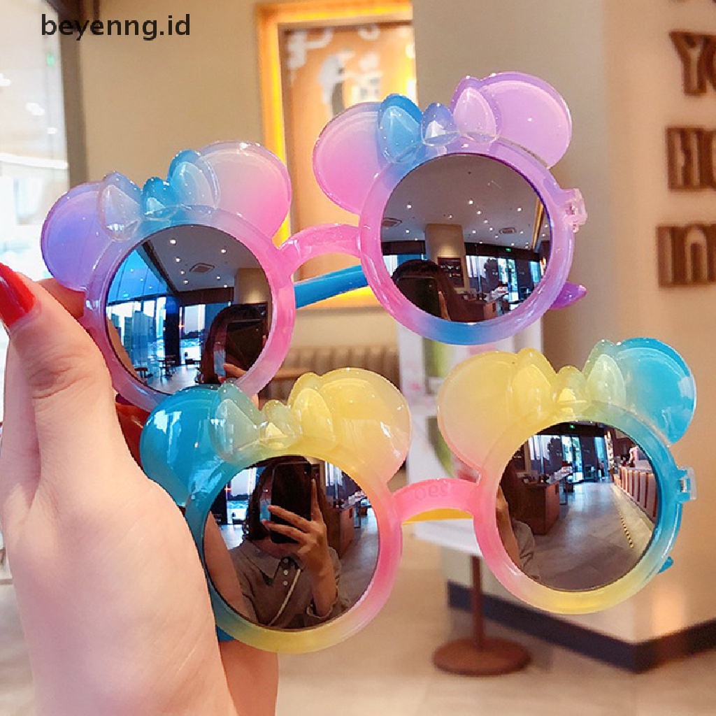 Beyen Kacamata Kartun Lucu Anak-Anak Kacamata Hitam Anak-Anak Luar Ruangan Olahraga Shading Glasses ID