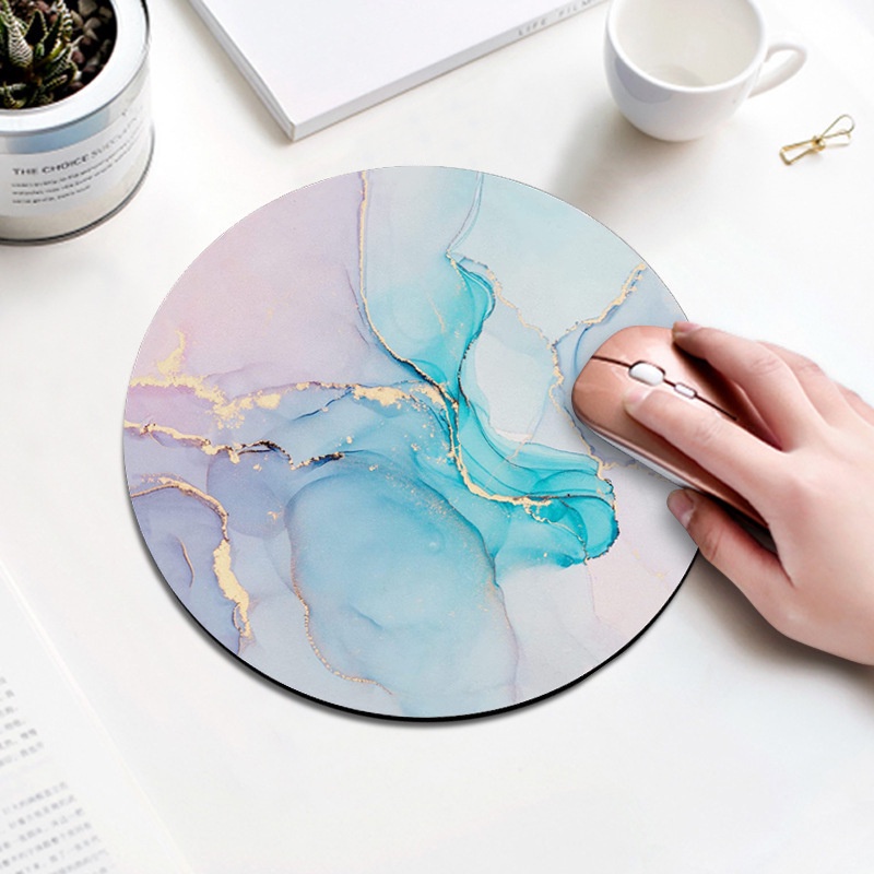 Marble Mouse Pad Game Kreatif Dan Lucu Alas Mouse Rumah Kantor Karet Mouse Pad Pink Marble Marmer Hitam Marmer Abu Marble Marmer Biru Sunset Marble Colored Marble Mouse Pad
