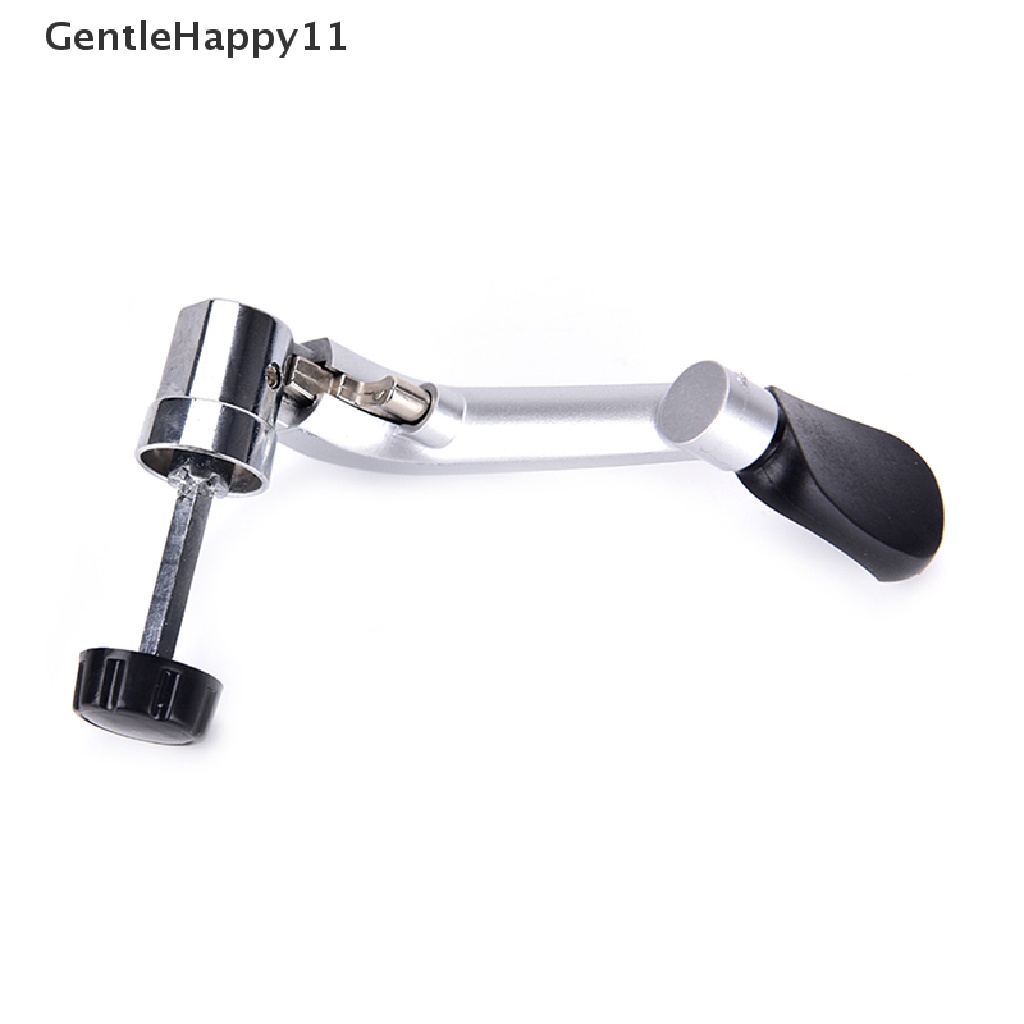 Gentlehappy Gulungan Pancing power hard handle Plastik Hitam Engkol Engkol arm spinning reel id