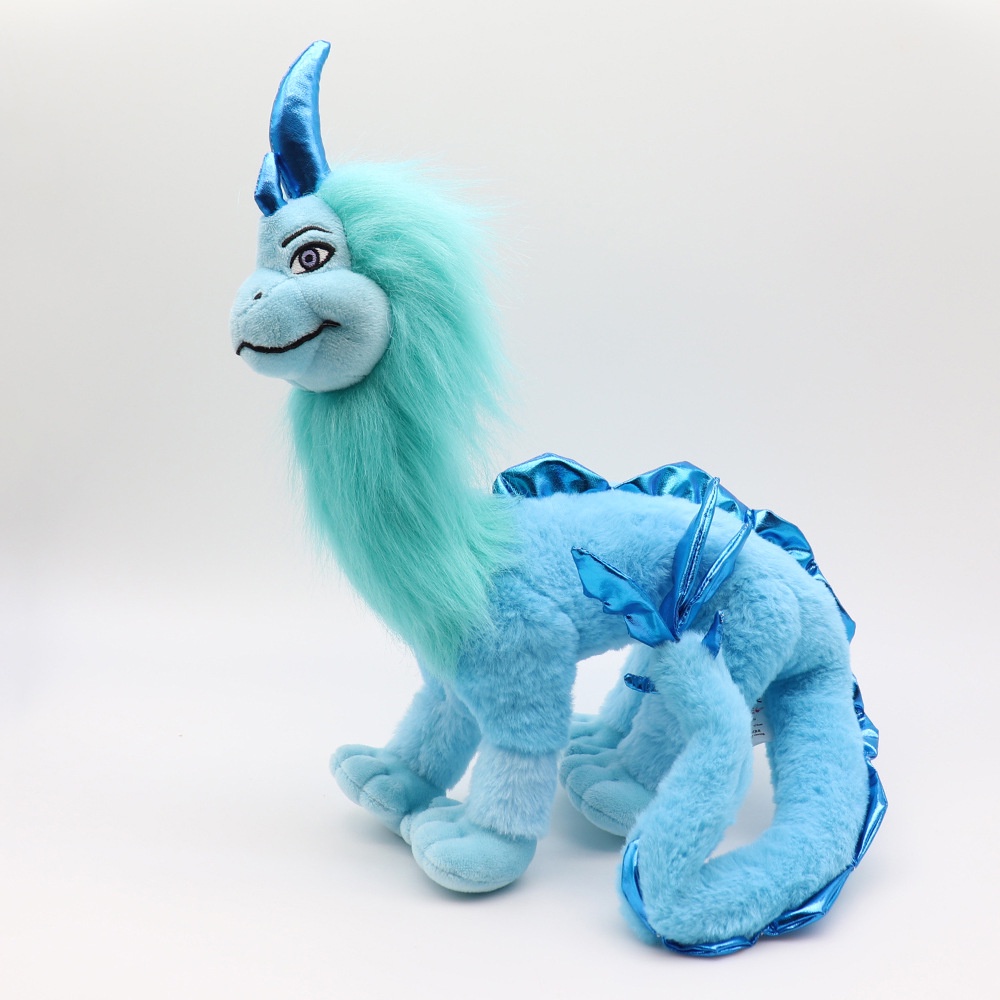 Raya and the Last Dragon Plush Toys Bendable Creative Colorful Dragon Toys Boneka Boneka Mainan Hadiah Untuk Anak-Anak