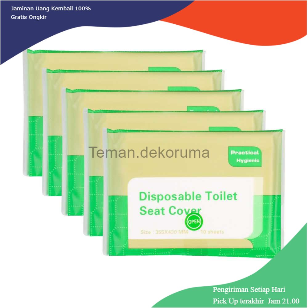 TD - RTG IFITU PUBO Cover Dudukan Toilet Disposable Seat Cover 5 Pack - IF1