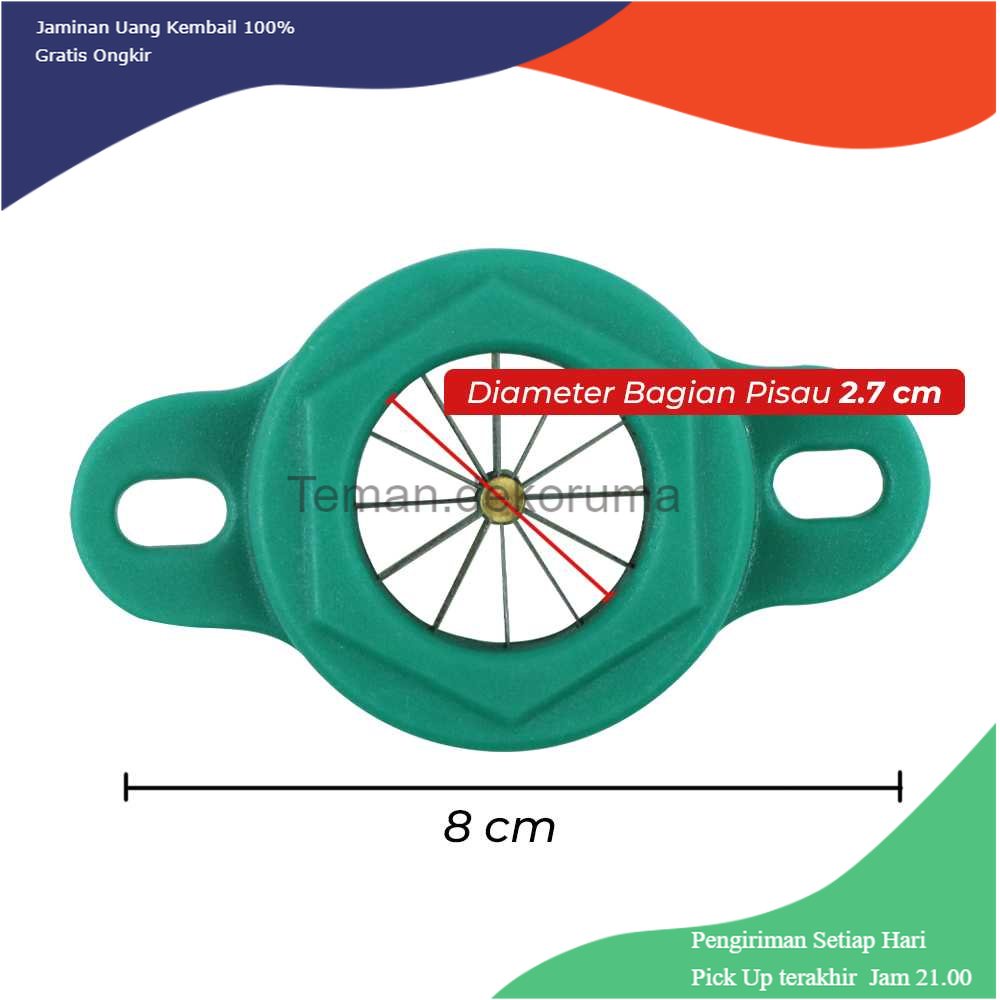 TD - RTG VISTA Pemotong Daun Bawang Green Onion Slicer Wire Cutter 12 Blade - VIS12