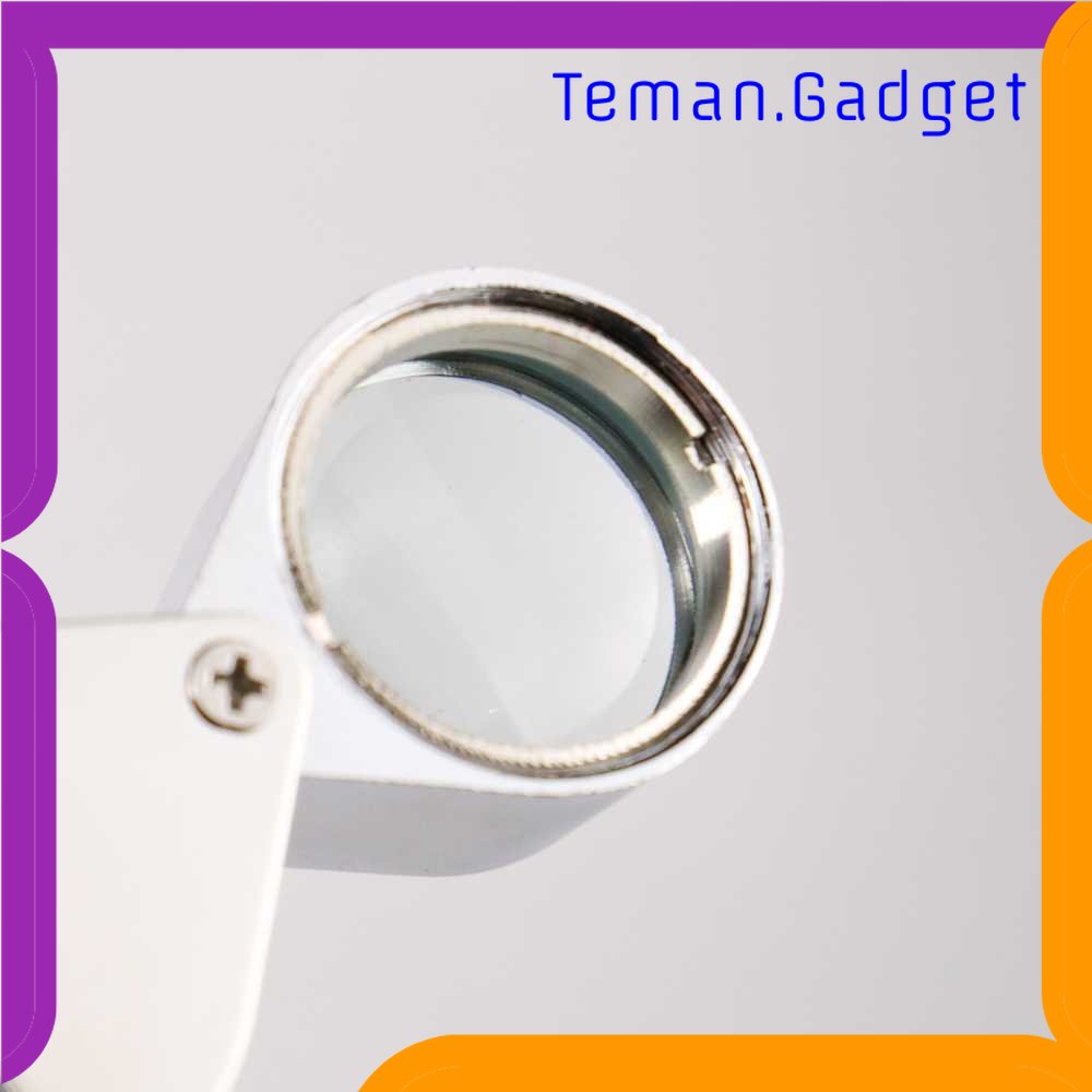 TG - ATK BSIDE Kaca Pembesar Foldable Magnifying Glass Jewelers 30x-21mm - BS30