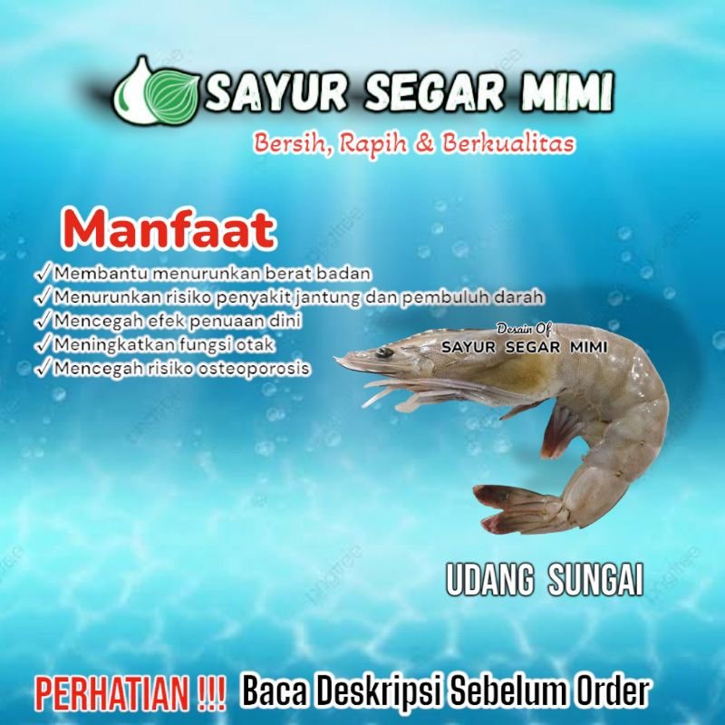 

Udang Sungai Vaname - Sᴀʏᴜʀ Sᴇɢᴀʀ ♏ɪᴍɪ