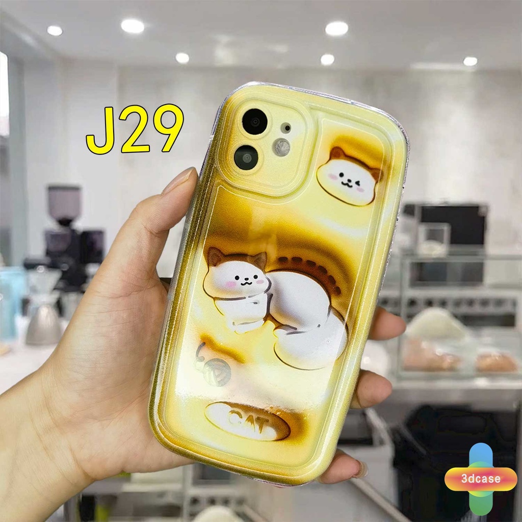 Casing Samsung A22 A52 A13 A14 A32 A12 A03 A04 A04S A03S A23 A50 A02S A20 A50S A30S A52S A30 M12 M22 M32 A125 A13 Lie A14 LTE A037F F12 M04 M10S M02S A025 A205 A305 F02S Y22S Y20I Y12S Y17 Y15 Cartoon  Squirrel Camera Lens Protection Soap Case