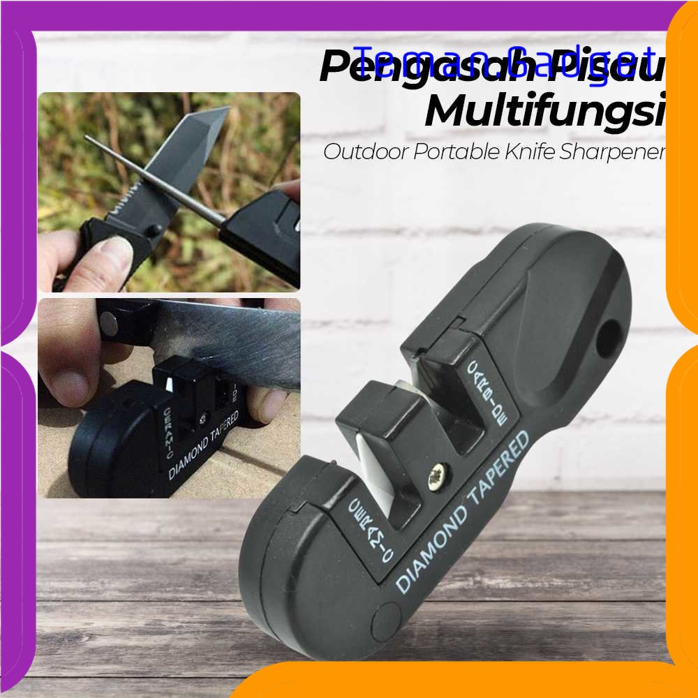 TG -  DPR Pengasah Pisau Multifungsi Outdoor Portable Knife Sharpener - Y88