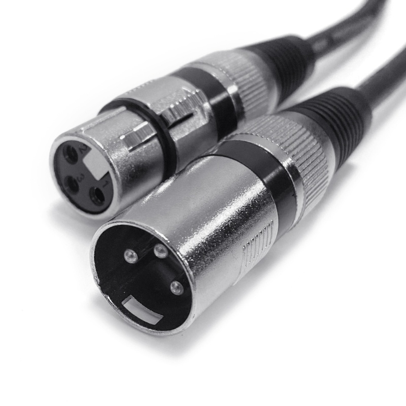Gro Home Theater Club-Stages XLR Male to Female Canon-Kabel Colokan Aux-Konektor