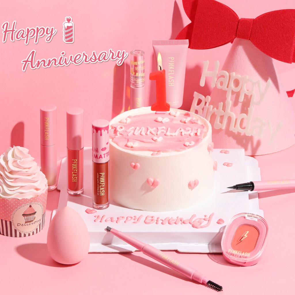 PINKFLASH 14pcs Makeup Beauty Sets The Hottest makeup Set Full Face Makeup Set