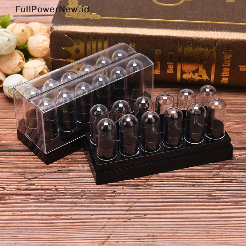 Power 12pcs/Set Tabung Bibir Kosong Lip Balm Wadah DIY Kosmetik Makeup Tools ID