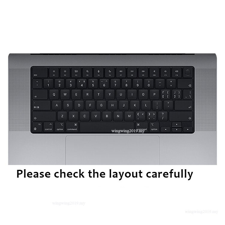 Untuk Macbook Air M2 Keyboard Cover for Macbook Air 2022pelindung Keyboard Untuk Laptop A2681Ultra-Tipis Lembut Silikon Film Pelindung