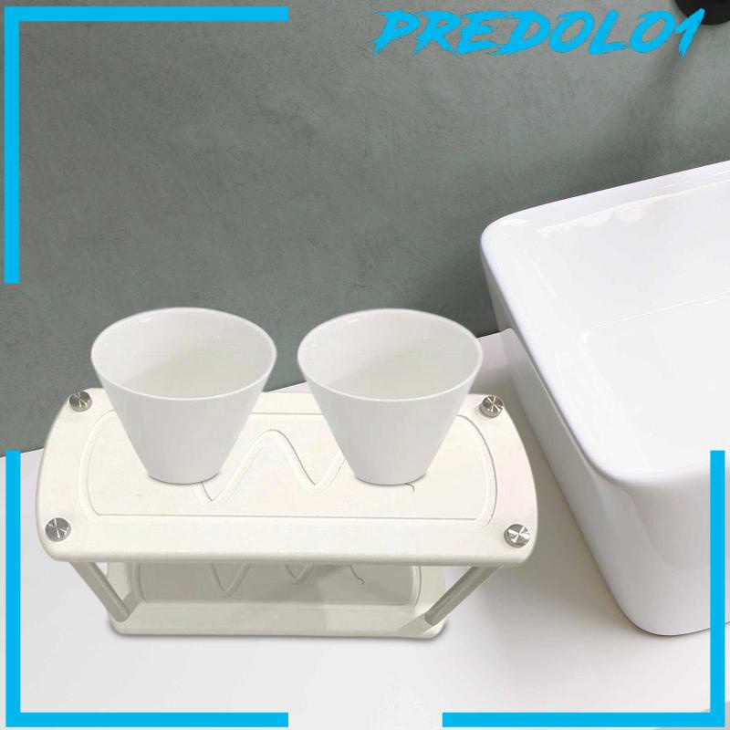 [Predolo1] Cups Organizer Diatom Mud Cup and Mug Coaster Untuk Wastafel Ruang Tamu Kamar Mandi