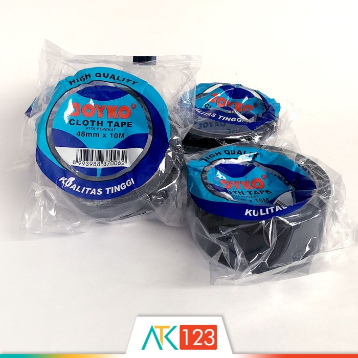 

Lakban Kain / Jilid Hitam 48 mm (2'' Blue Core) - Joyko -RTUOLSP
