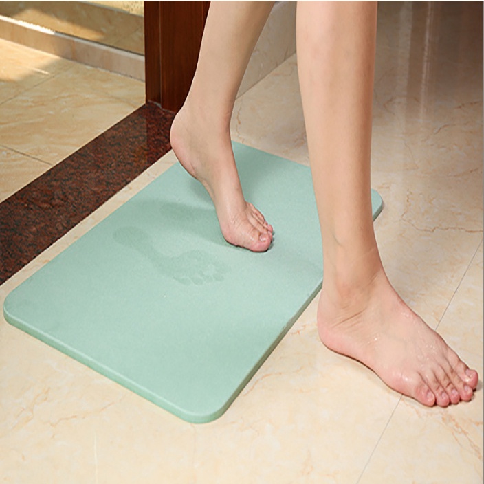 DODORY HL0500 Keset Lantai Diatomite Keset Kaki Anti Slip Serap Air Keset Kamar Mandi Anti Bau