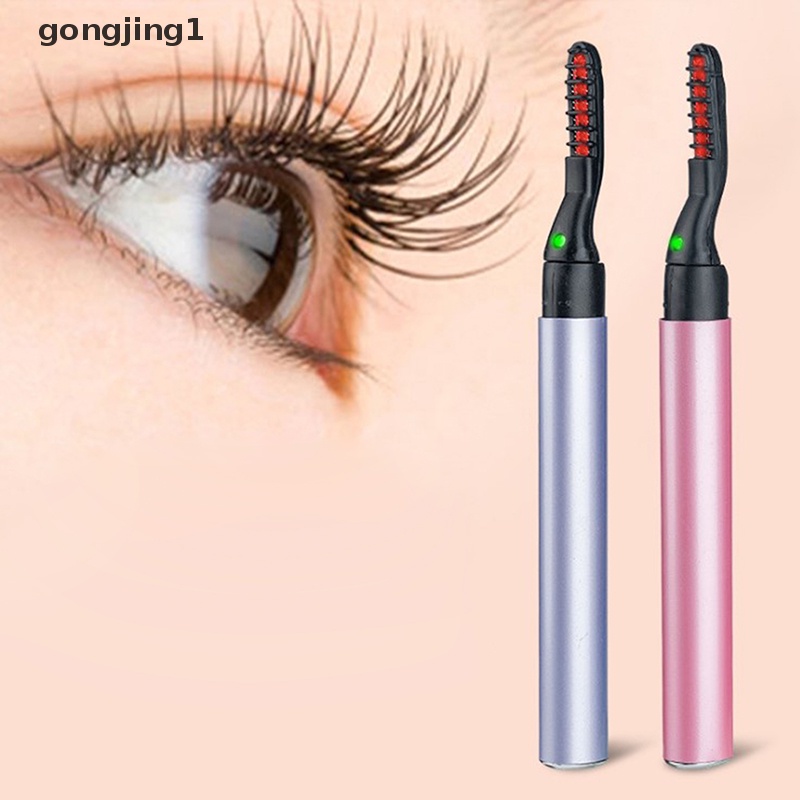 Ggg Pengeriting Bulu Mata Pemanas Elektrik Rechargeable Eyelashes Curler Quick Heag ID