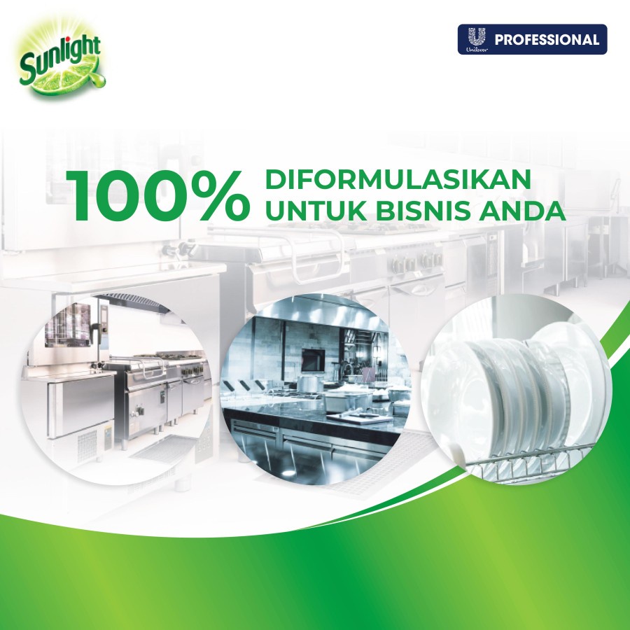 Sunlight Professional Lime Sabun Cuci Piring 5 Liter 5L