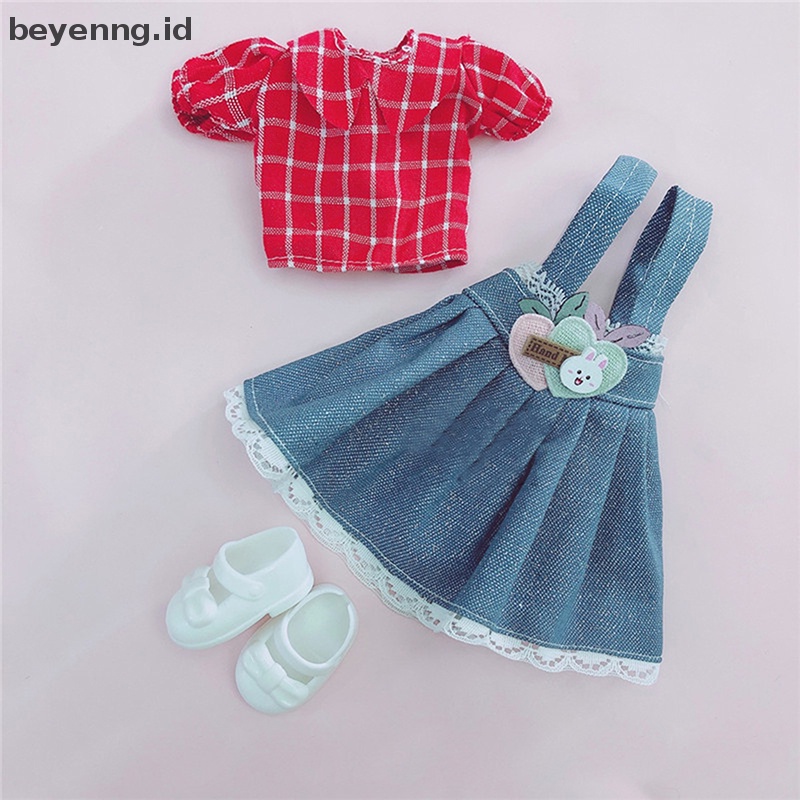 Beyen Untuk Boneka 30cm Baju Dan Sepatu1Per6 BJD Tubuh Gemuk Putri Dress Aksesoris DIY ID
